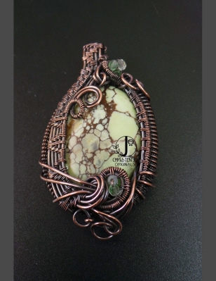 chrysophrase pendant