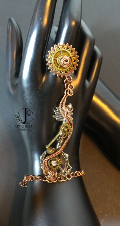 steampunk slave bracelet